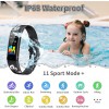 YEGKGO Fitness Tracker for Kids Girls Boys Teens, IP68 Waterproof Activity Tracker with Pedometer Calorie Counter, Heart Rate &amp; Sleep Monitor Fitness Watch, Call &amp; SMS Reminder, Gift for Kids